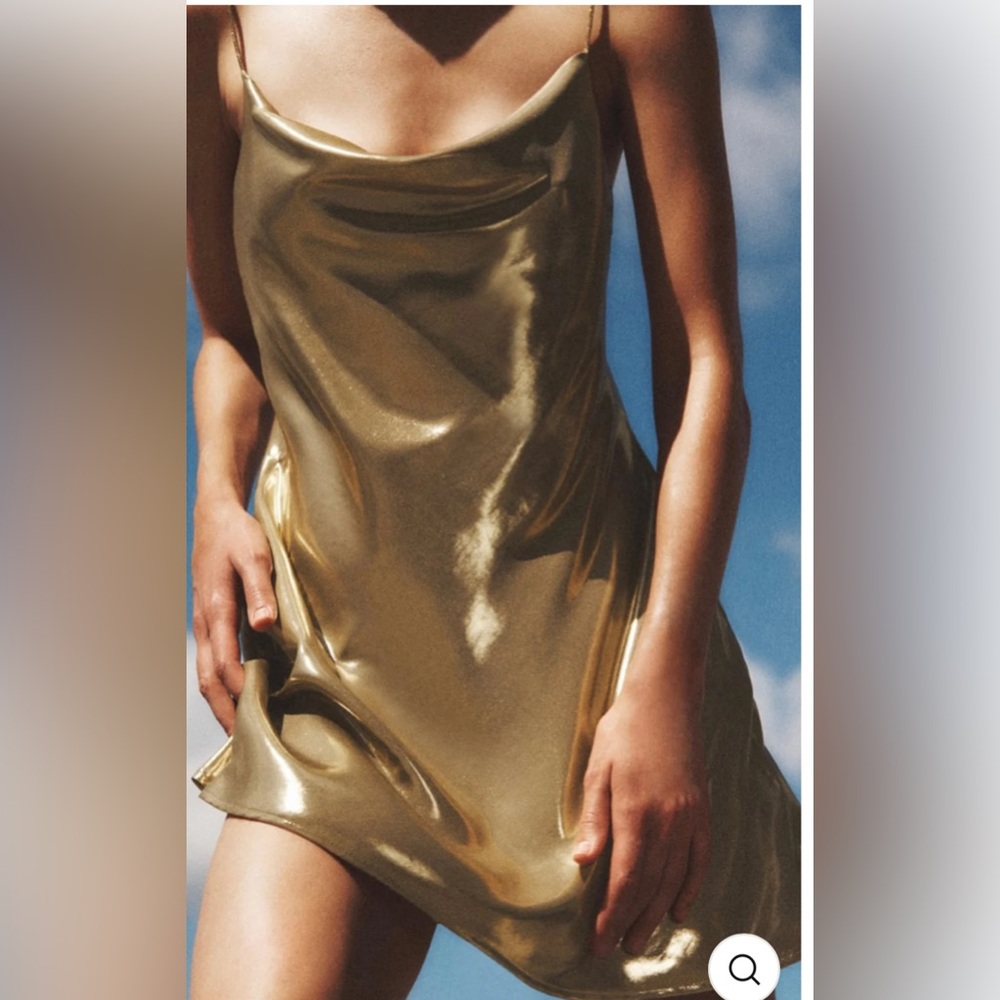 Gold Dress